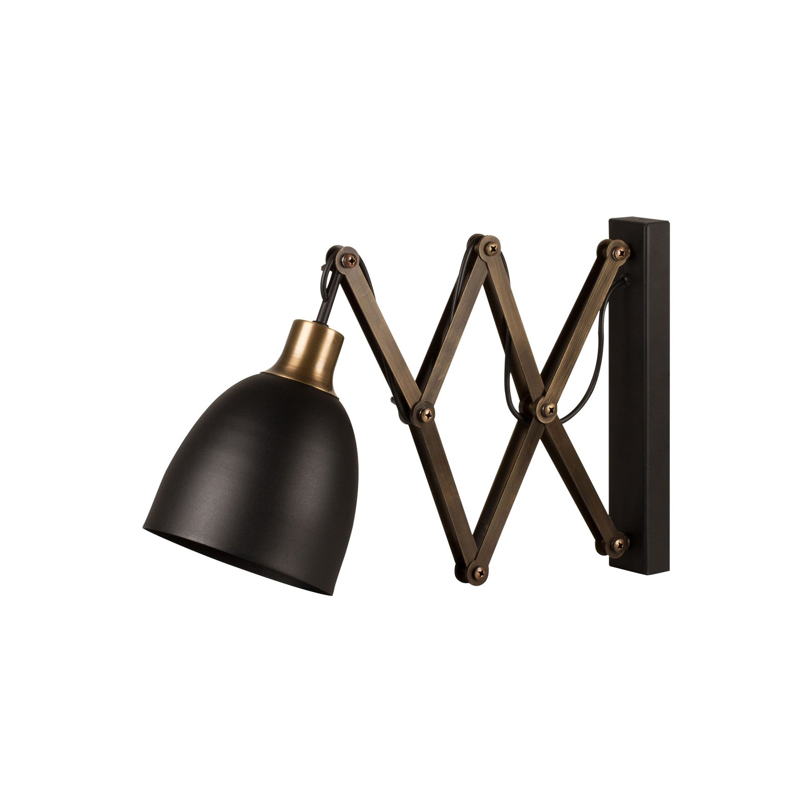 Ollós lámpa Sivani MR-725 fekete/antik arany