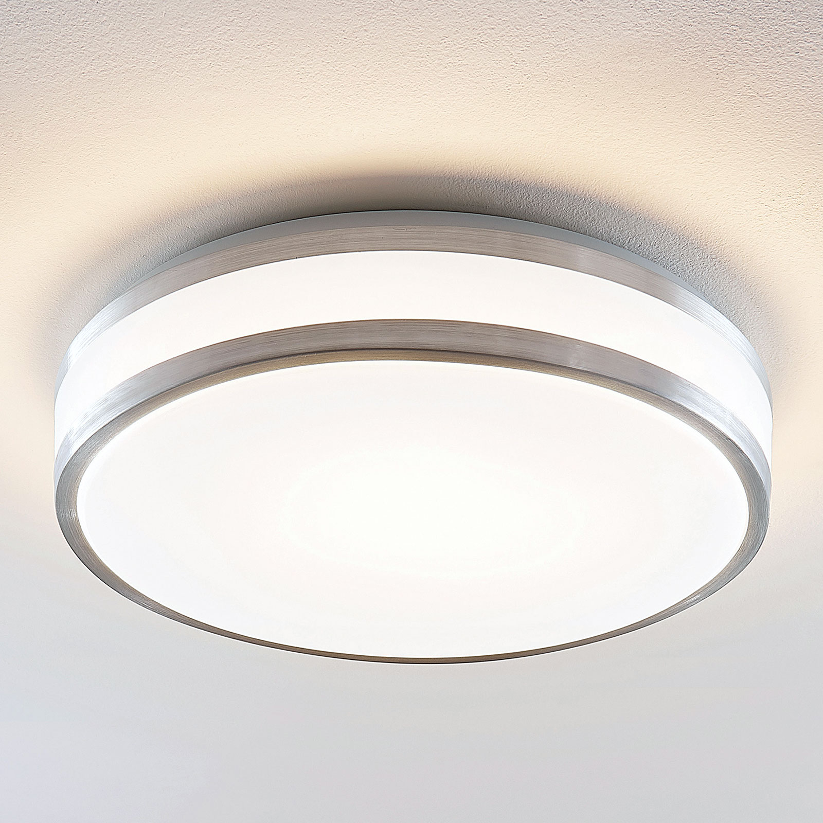 Lindby Nelia LED-kattovalaisin, pyöreä, 41 cm