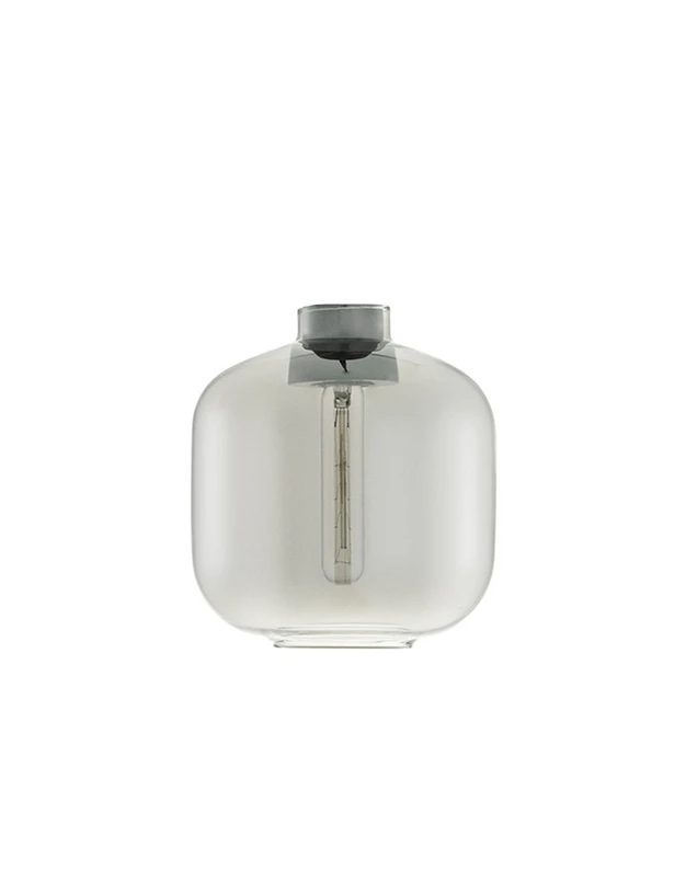 Normann Copenhagen – Amp Glas f/Small Pendelleuchte Rauch