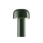Flos LED-Akku-Tischlampe Bellhop, grün, 21 cm, dim., IP54