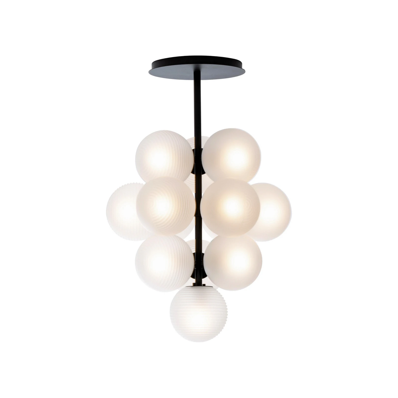 pulpo Suspension Stellar Grape Small, blanc, 13 flammes