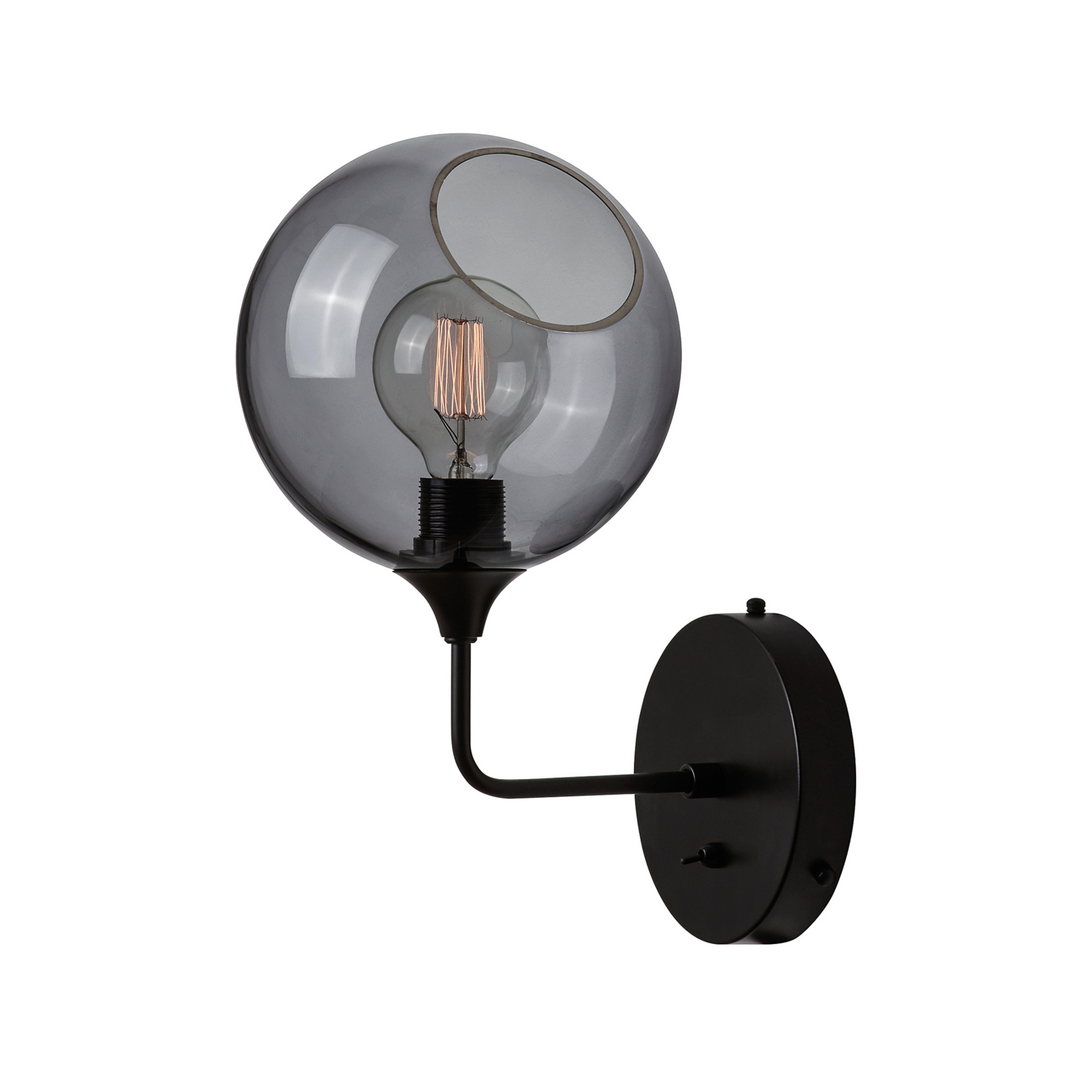 Ballroom The Wall Applique Murale 37cm Fumé - Design by Us