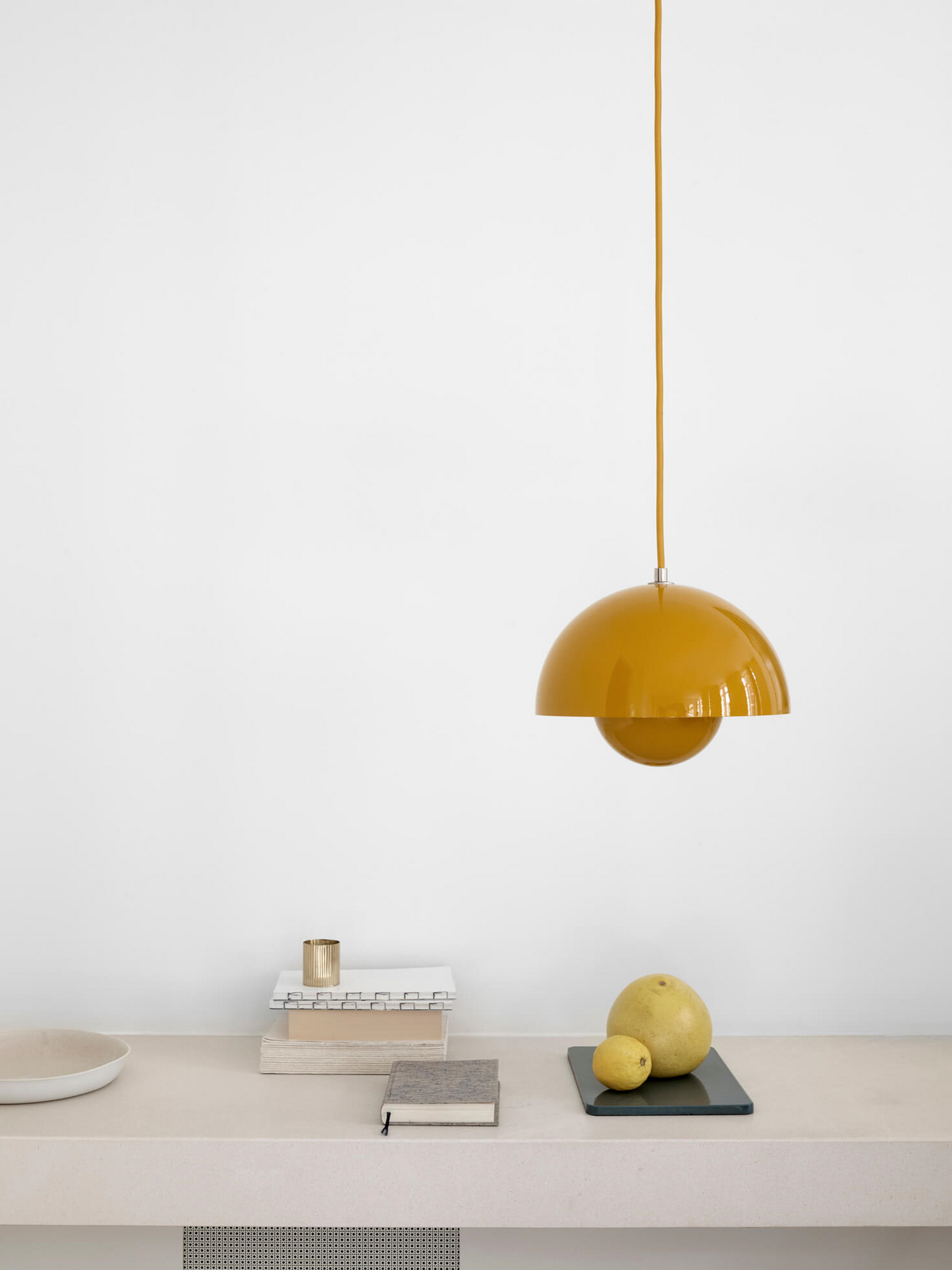 Flowerpot VP1 Pendant Matte Light Grey - &Tradition