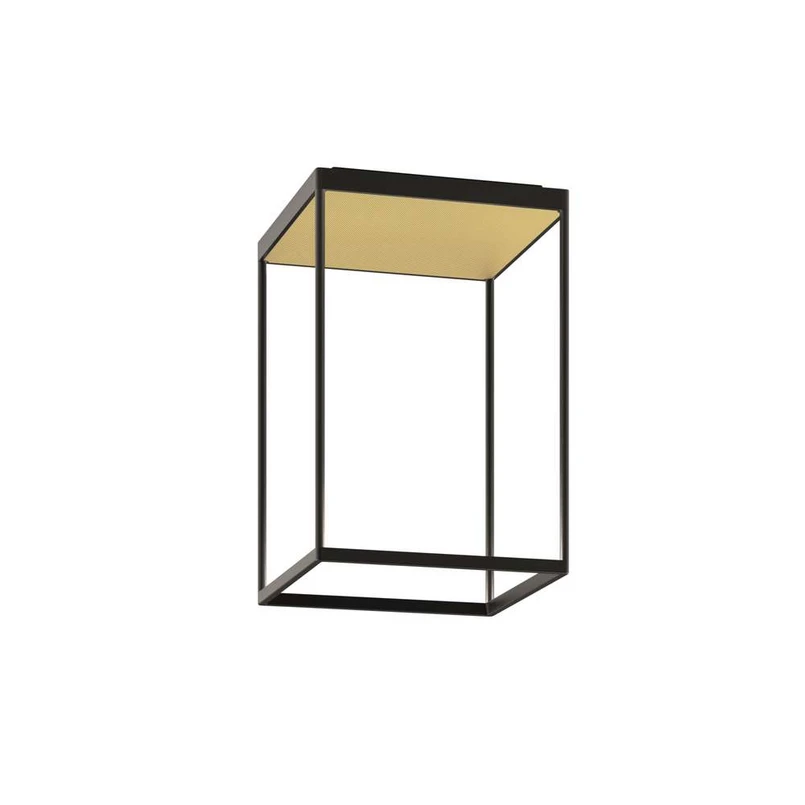 Serien Lighting - Plafonnier Reflex 2 LED, noir/or Serien.lighting