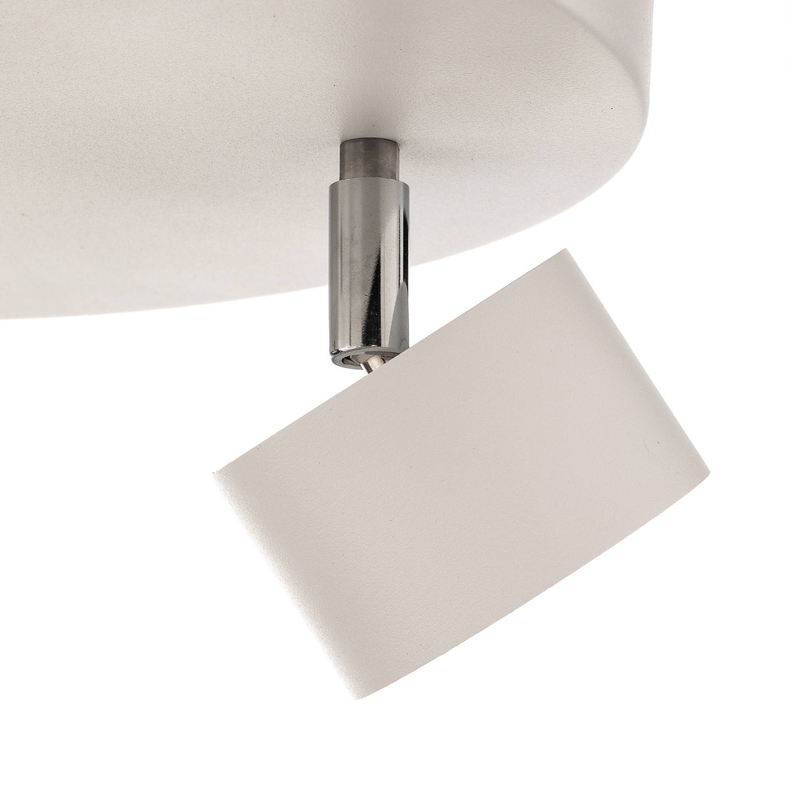 Ceiling spotlight Cloudy 3-bulb round white