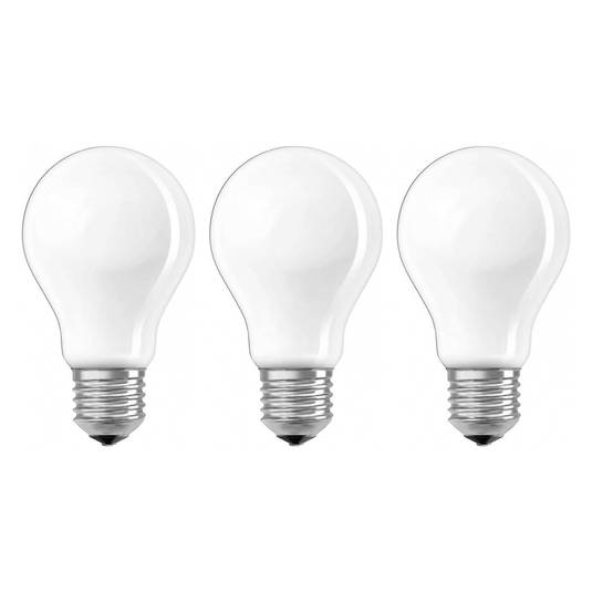LED-lamppu E27 7 W, 806 lumenia, 3 kpl:n setti