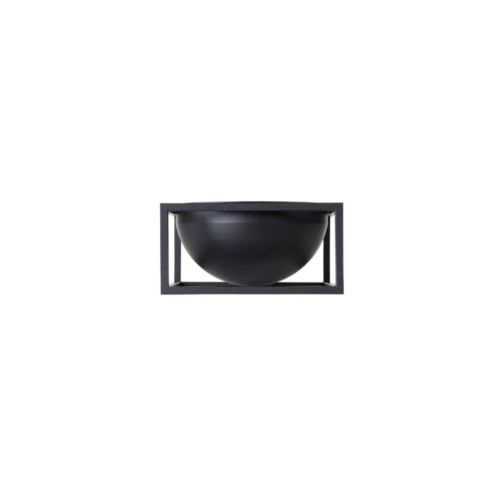 Kubus Bol Centerpiece Small Black - Audo Copenhagen