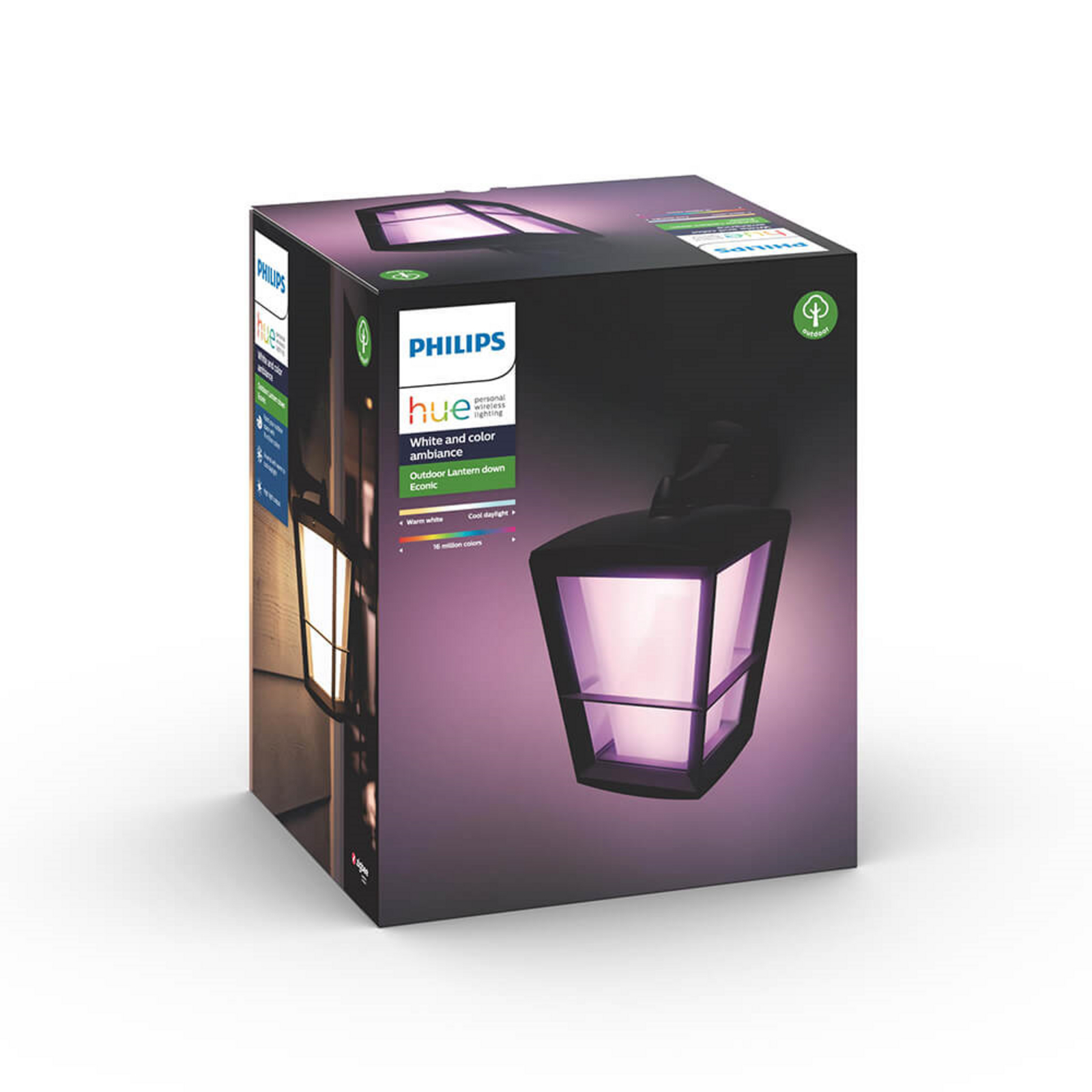 Econic Aplica de Exterior White/Color Amb. - Philips Hue