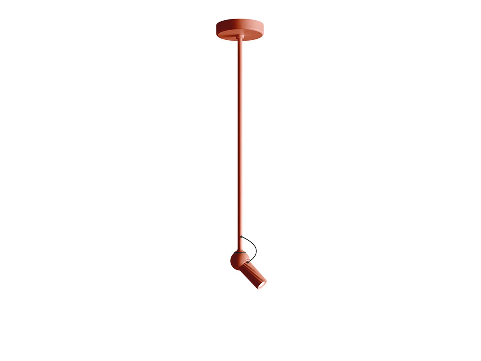 Bird Aplique de Pared /Lámpara de Techo  w/2 Rod H3,5+H20,5 Brick Red - KDLN