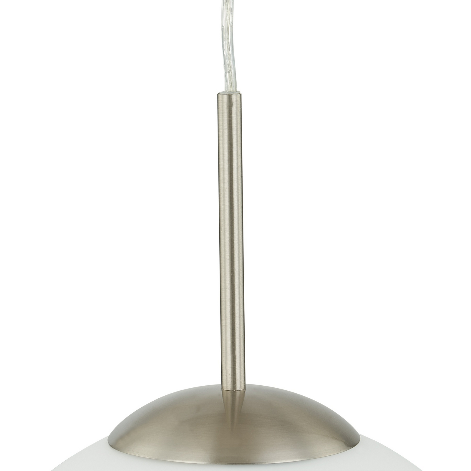 Rhona Taklampa White/Nickel - Lindby