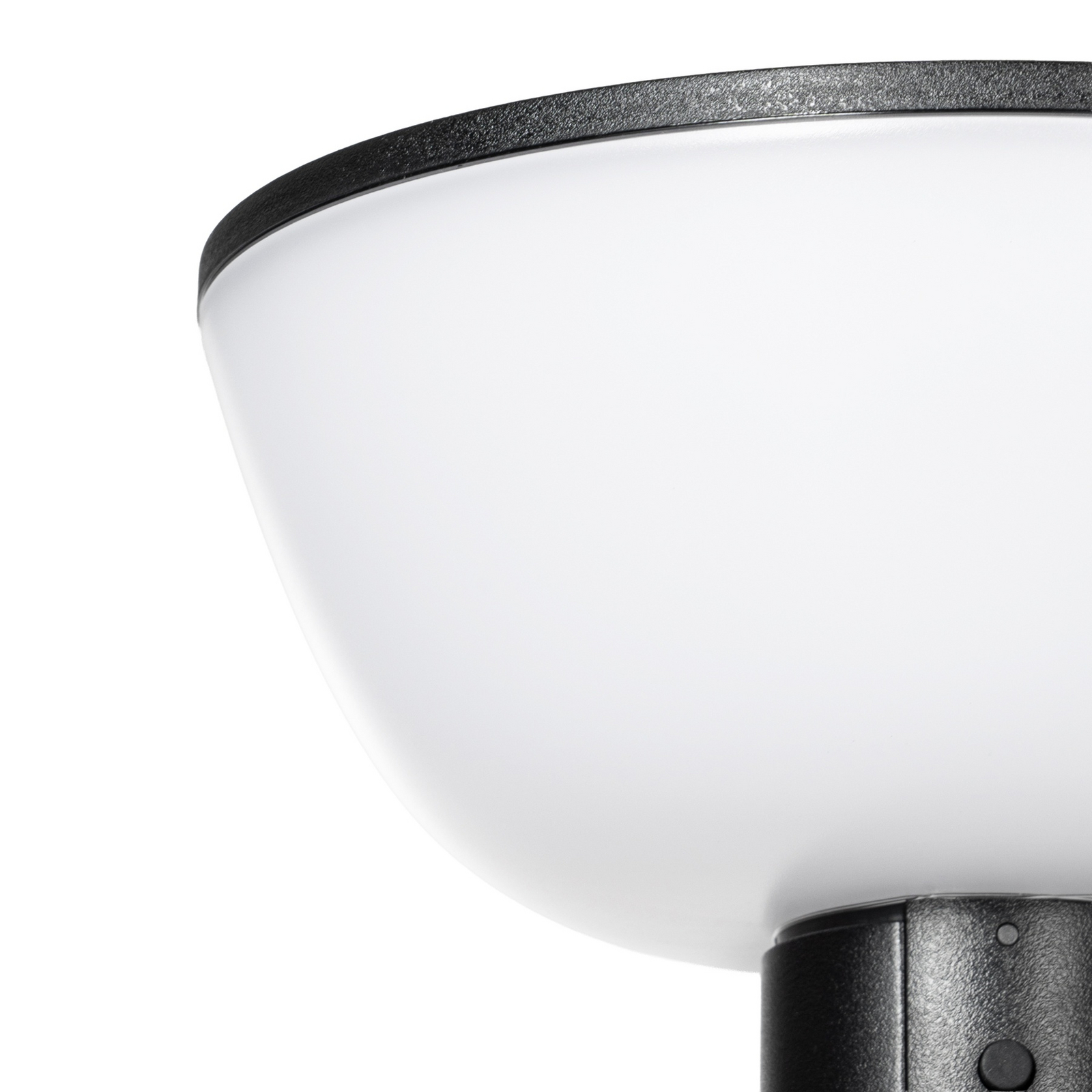 Lindby LED-Solarwegeleuchte Obintu, schwarz, 63 cm, Sensor Lindby LED-Solarwegeleuchte Obintu, schwarz, 63 cm, Sensor