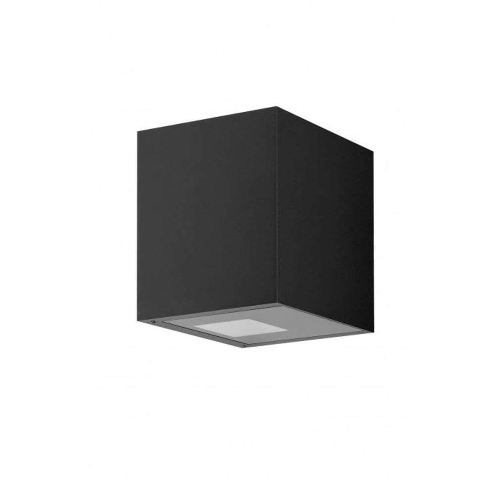 Arca XL W150 Außenwandleuchte Schwarz - Antidark - Terrasse - Aluminium
