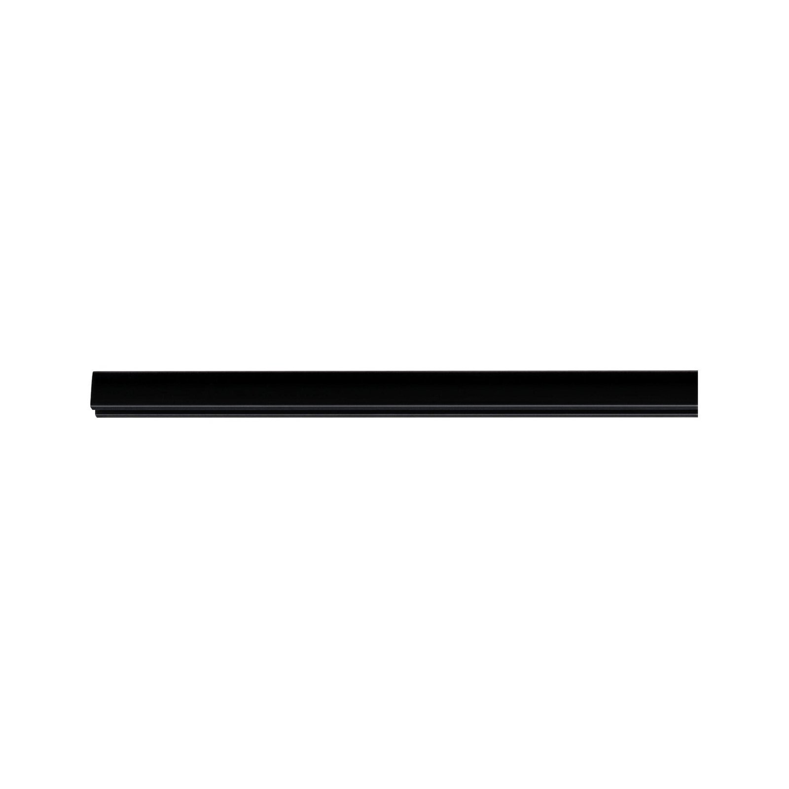 Kolejnice Paulmann URail, černá matná, délka 150 cm hliníková