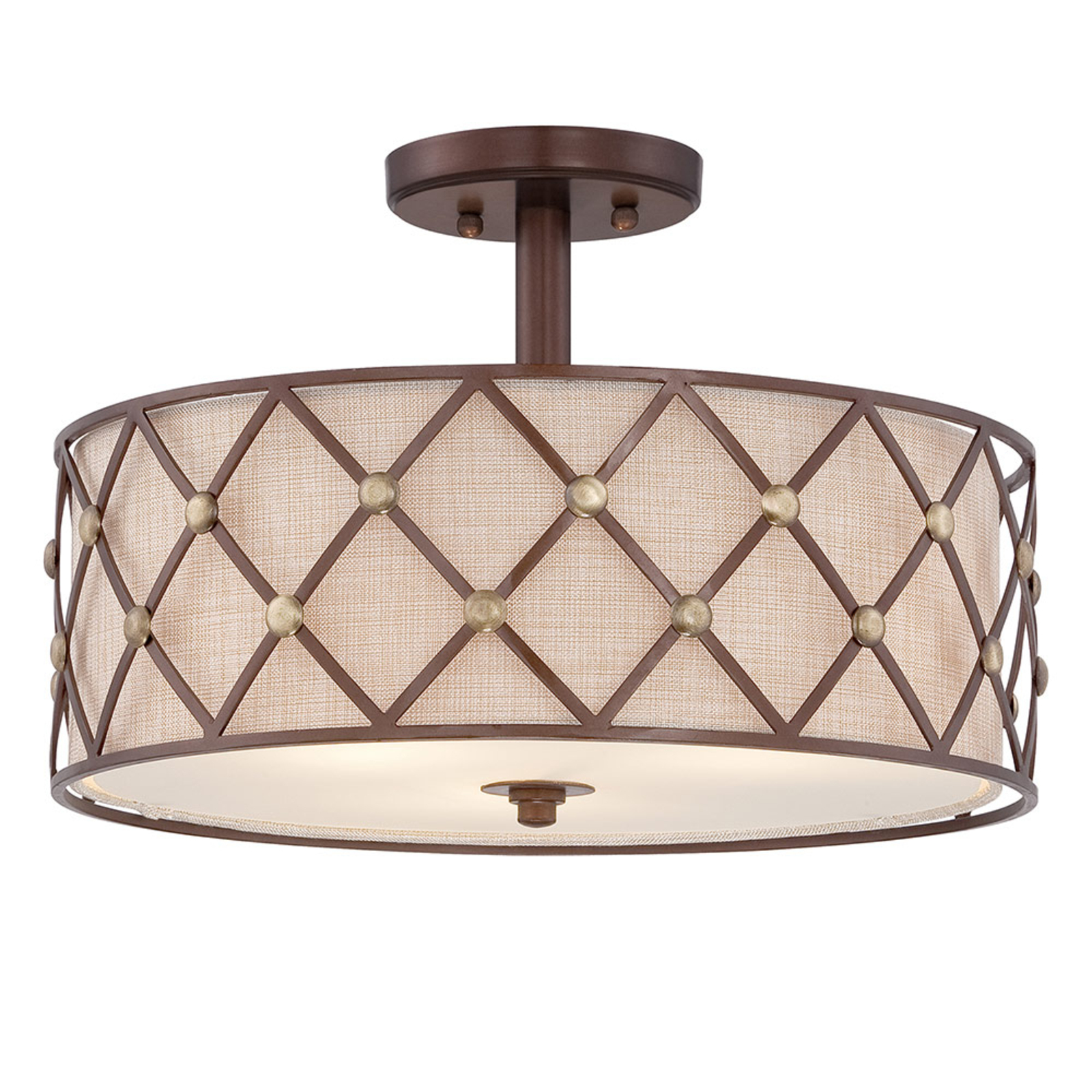 Lampa sufitowa Brown Lattice