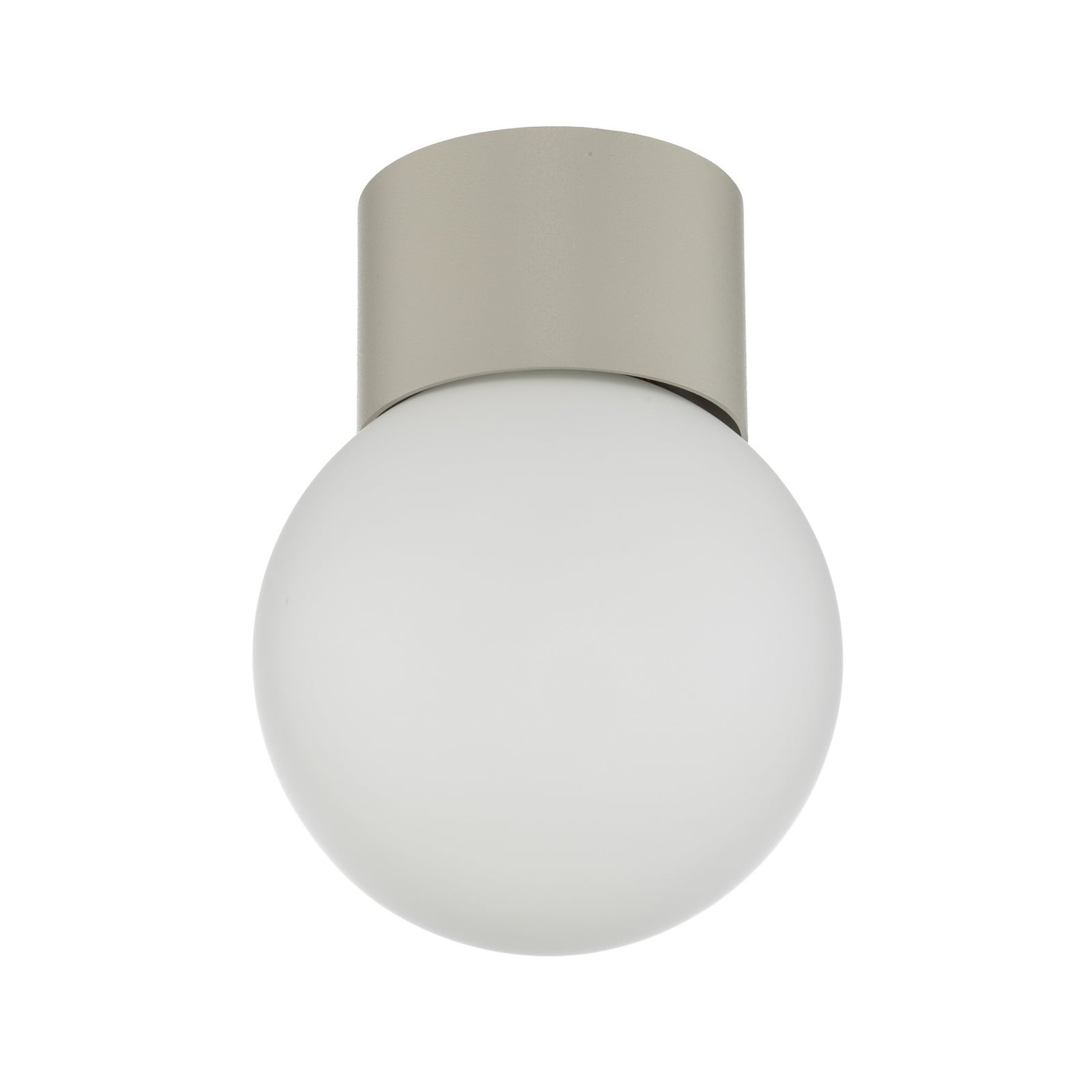 Mennyezeti világítás Hotel Mood 1, szürke-bézs, fém, üveg, G9