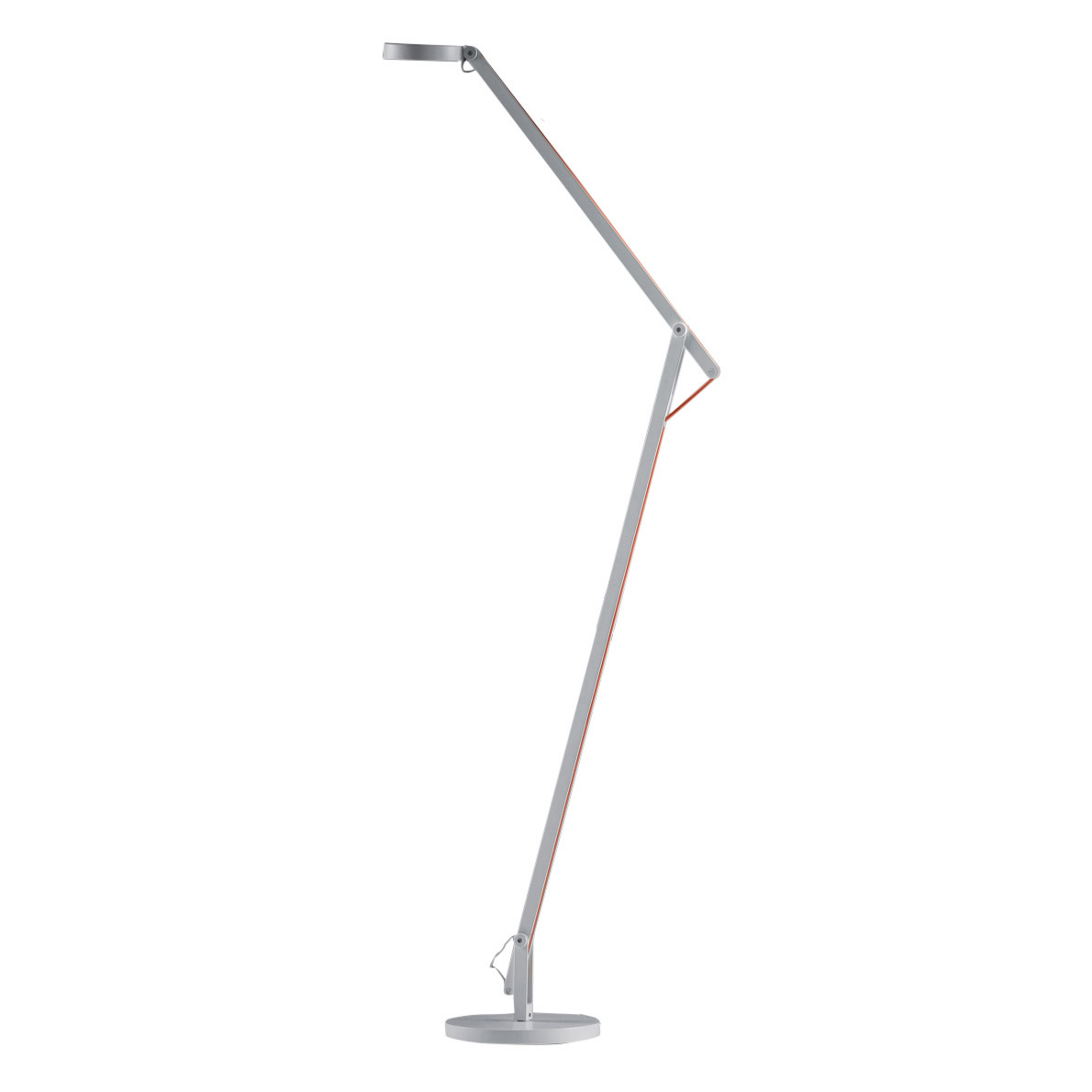 String F1 Lampadaire DTW Matt White/Orange - Rotaliana