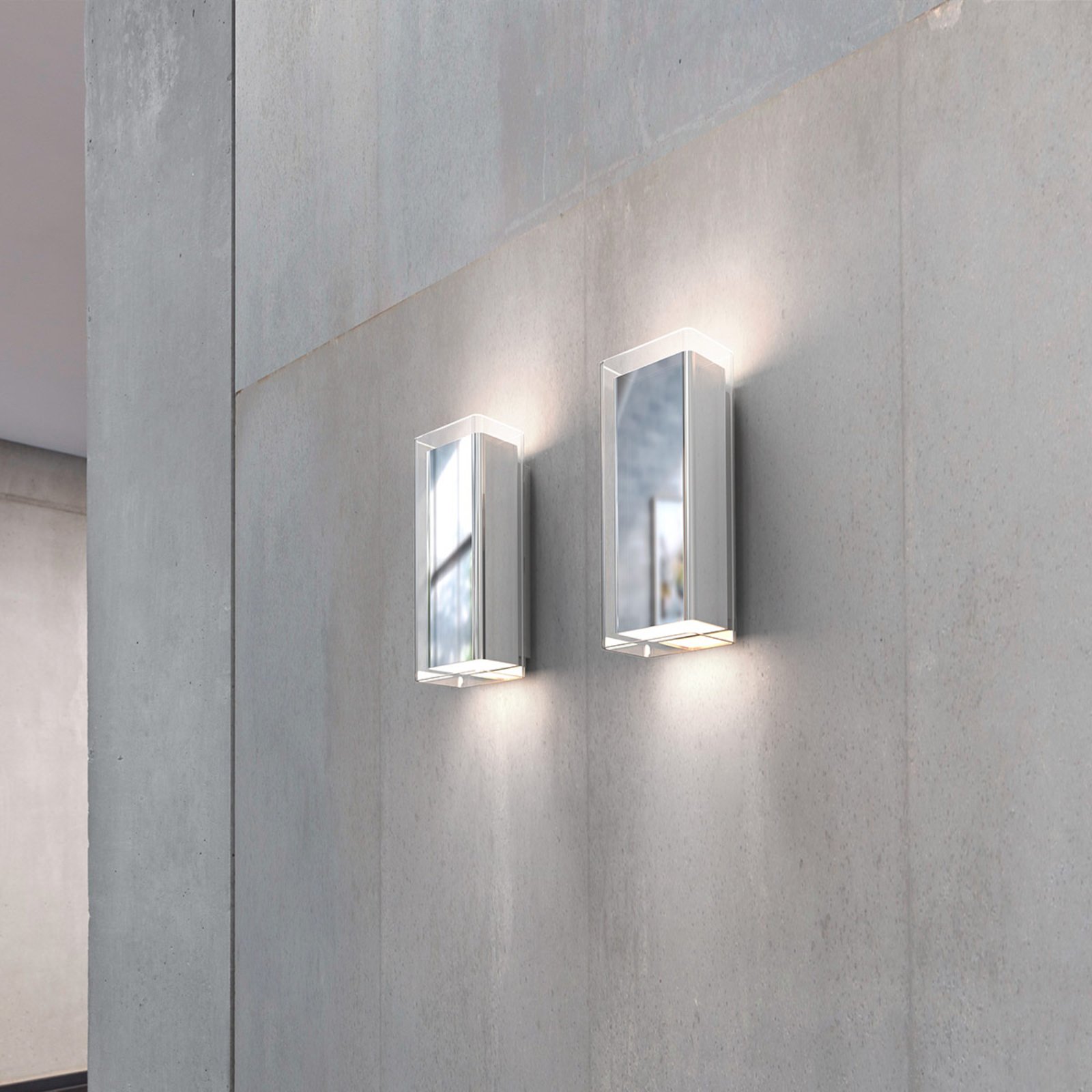serien.lighting Candeeiro de parede Rod Wall LED, alumínio