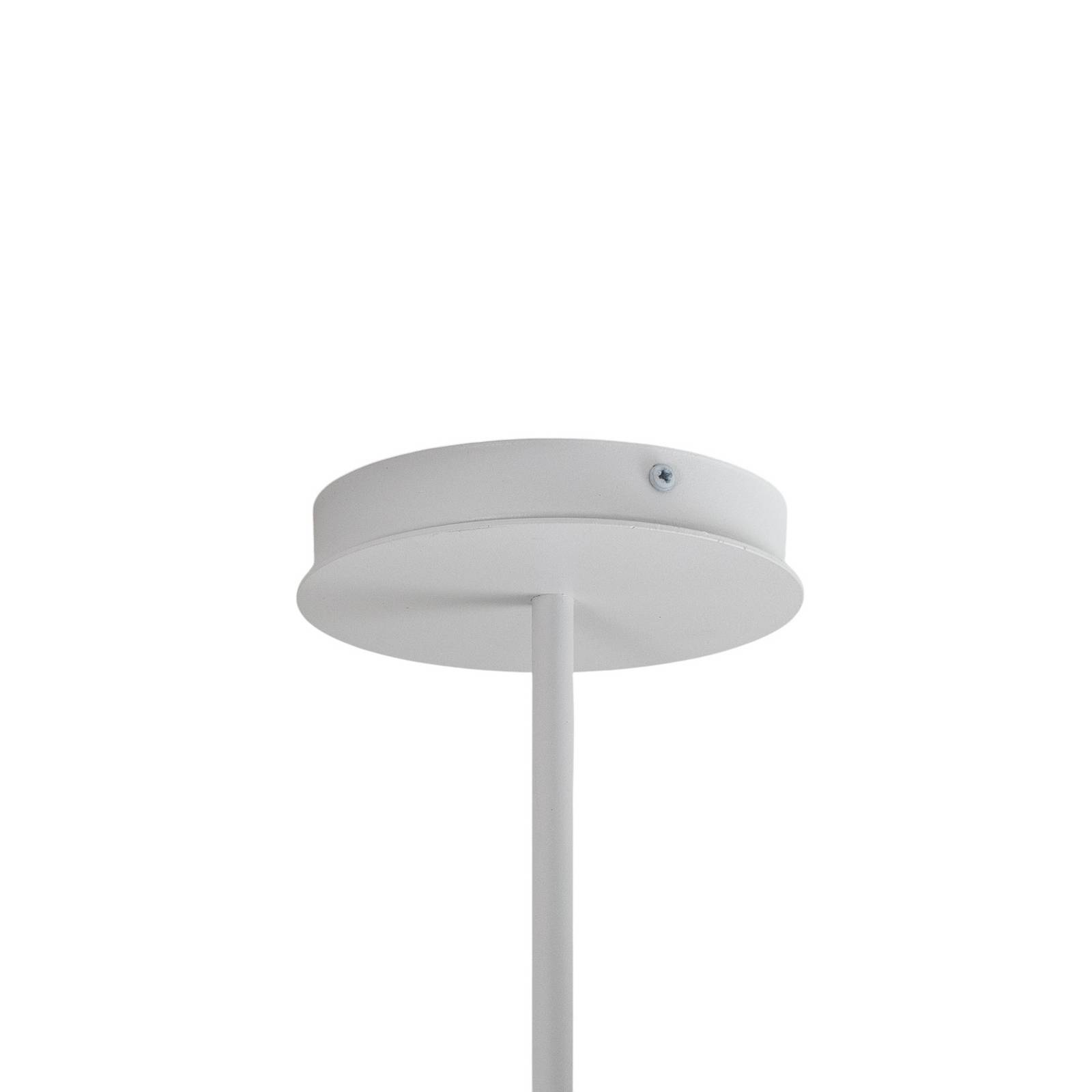 Lampa sufitowa Kabo, 1 ramię, biała, 4-punktowa