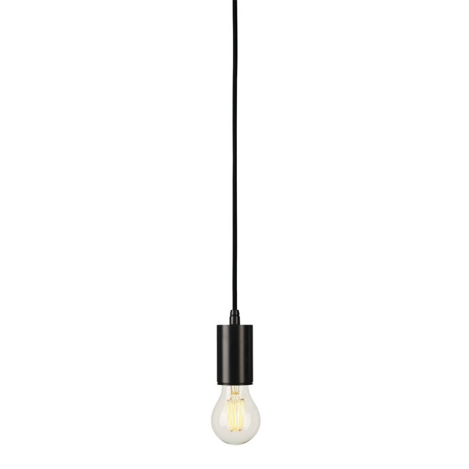 Fitu Round Lustră Pendul  Black - SLV