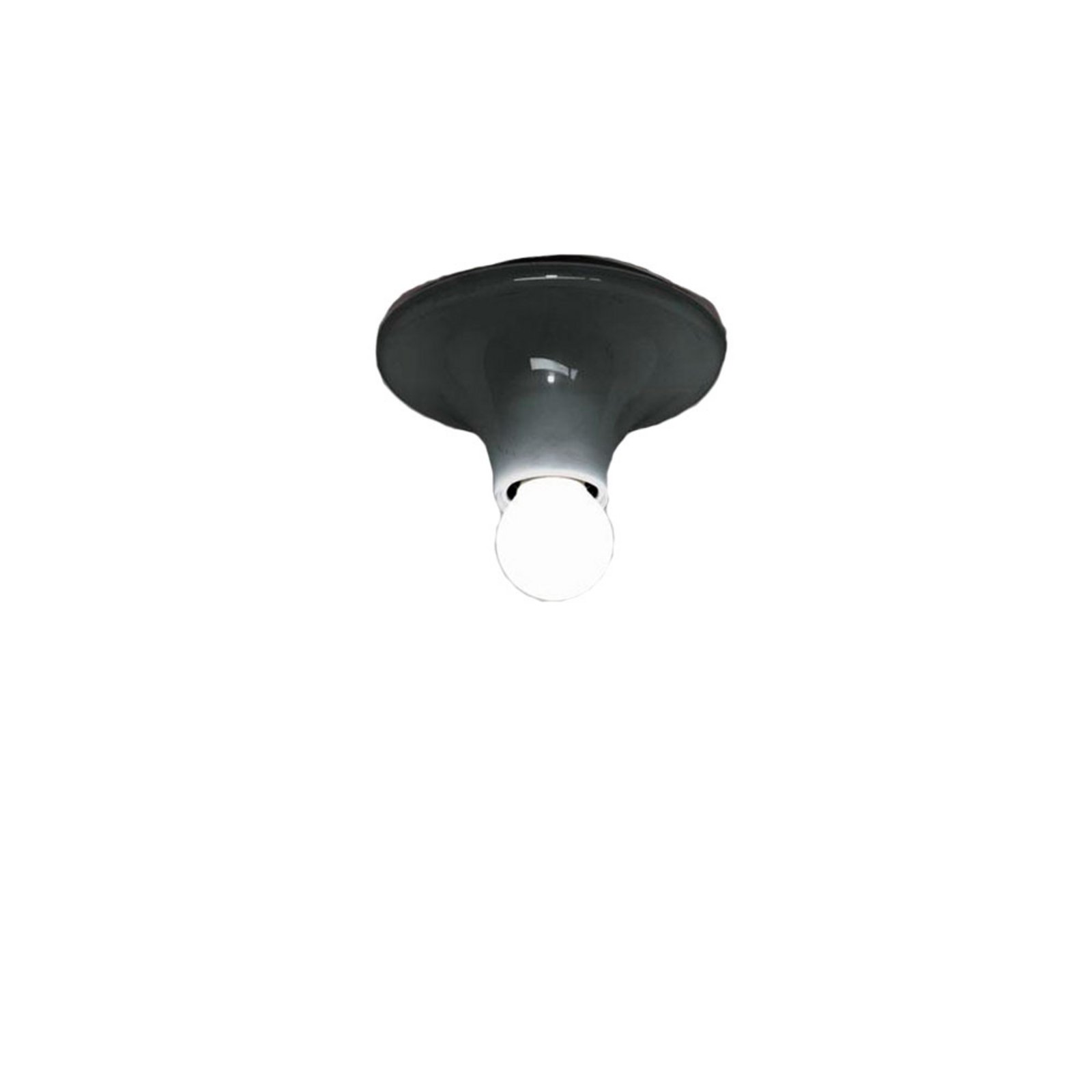 Teti Stropné Lampa/Nástenné Svietidlo Dark Grey - Artemide