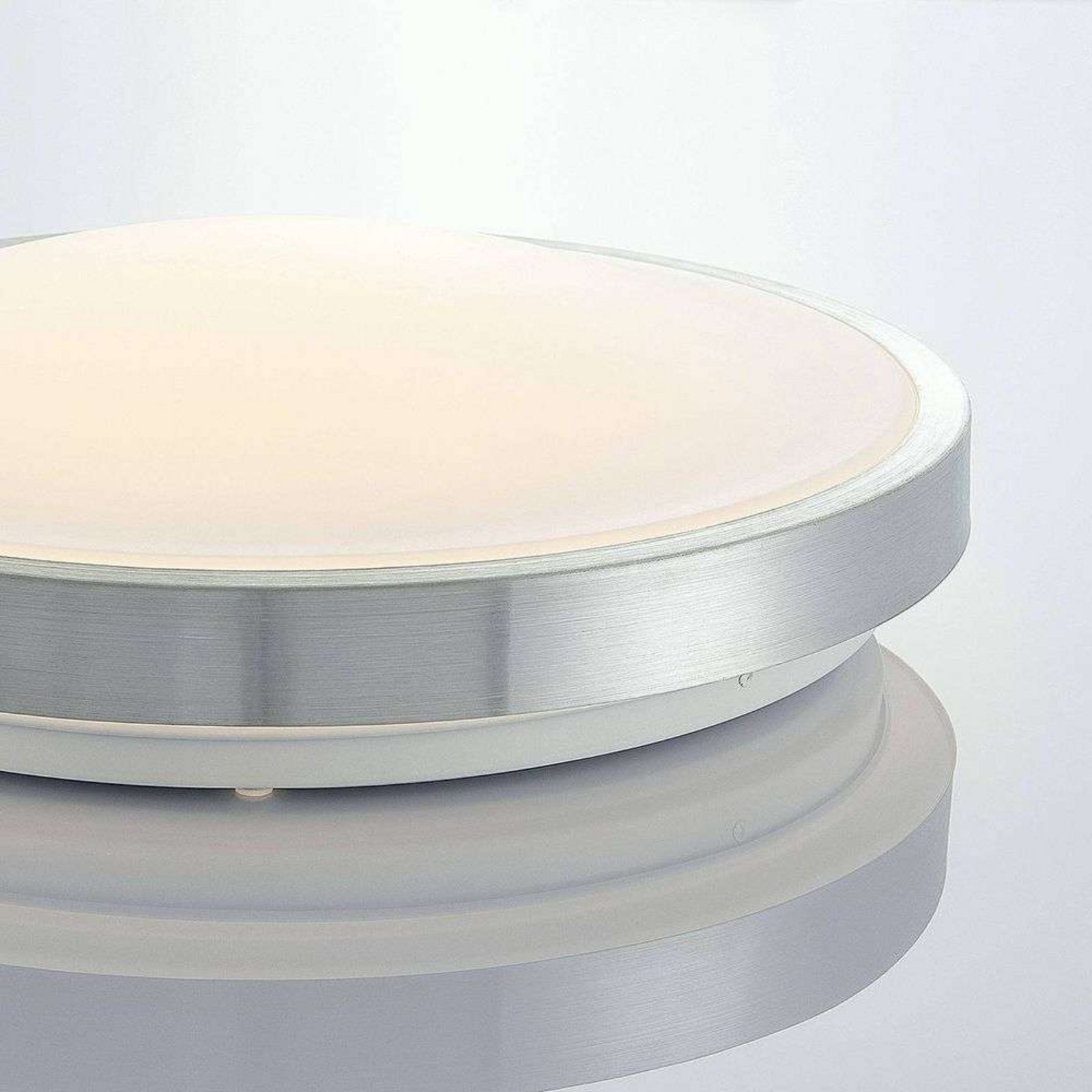 Emelie Round LED Kattovalaisin Ø42 Alu - Lindby