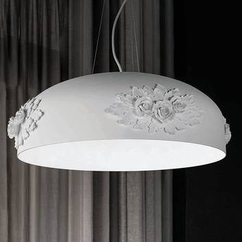 Lampa wisząca LED Dame w kolorze białym, 65 cm