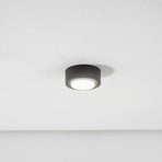 SPOT 53 downlight, svart, Ø 11,5 cm, metall, GX53