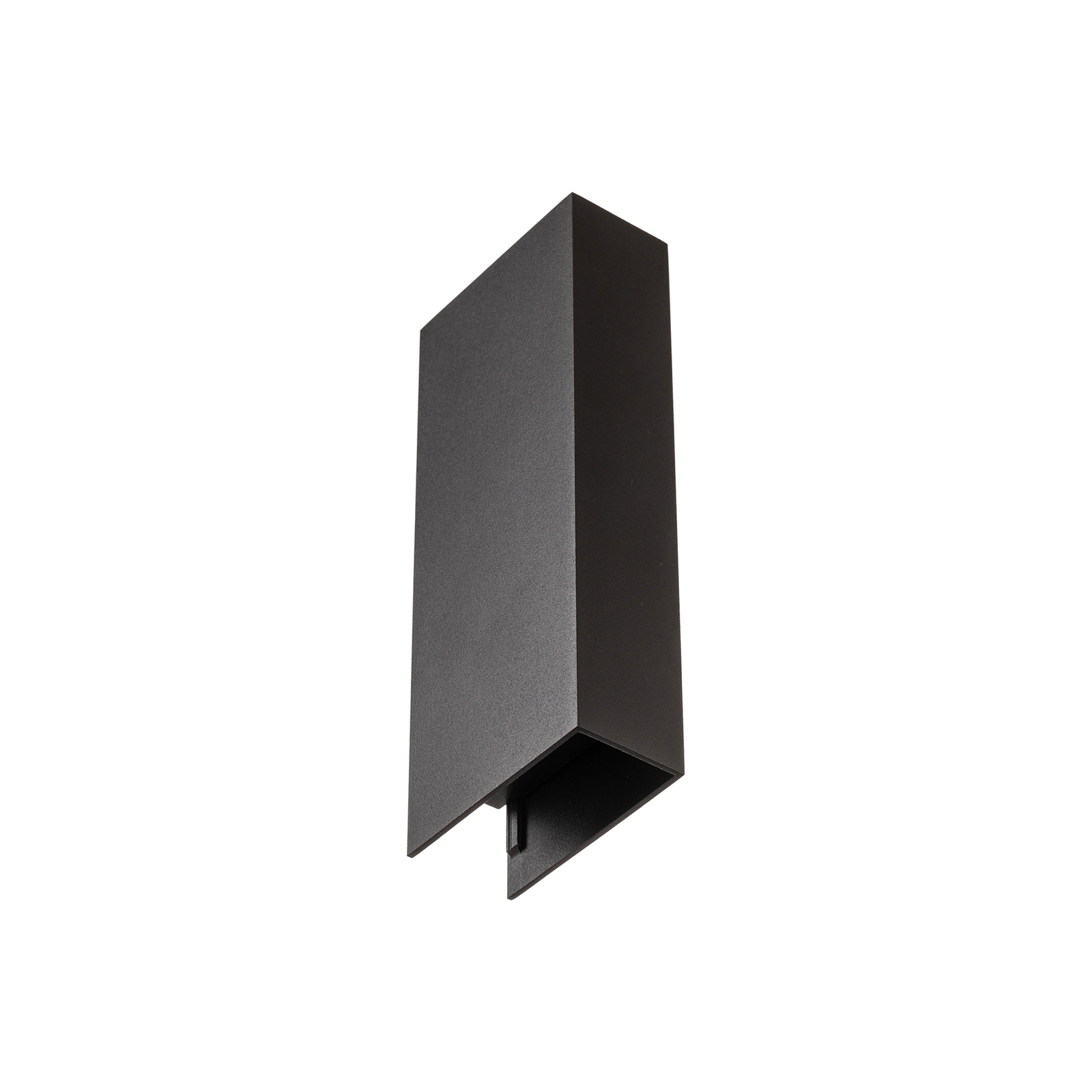 Arcchio Brinja LED-Außenwandlampe, schwarz, Aluminium, IP65
