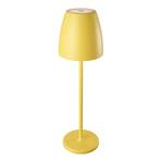 Megatron Tavola LED uzlādējama galda lampa, dzeltena