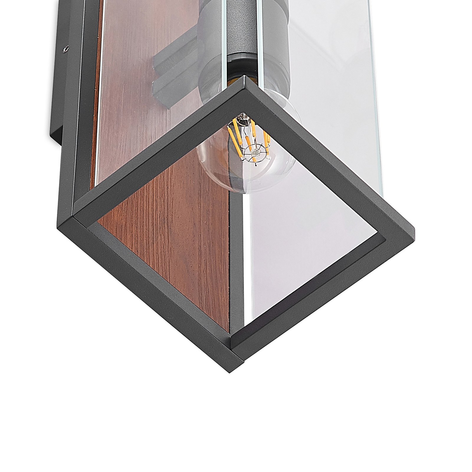 Elwin 2 Buiten Wandlamp - Lucande