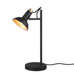 Roxie table lamp, swivelling, matt black