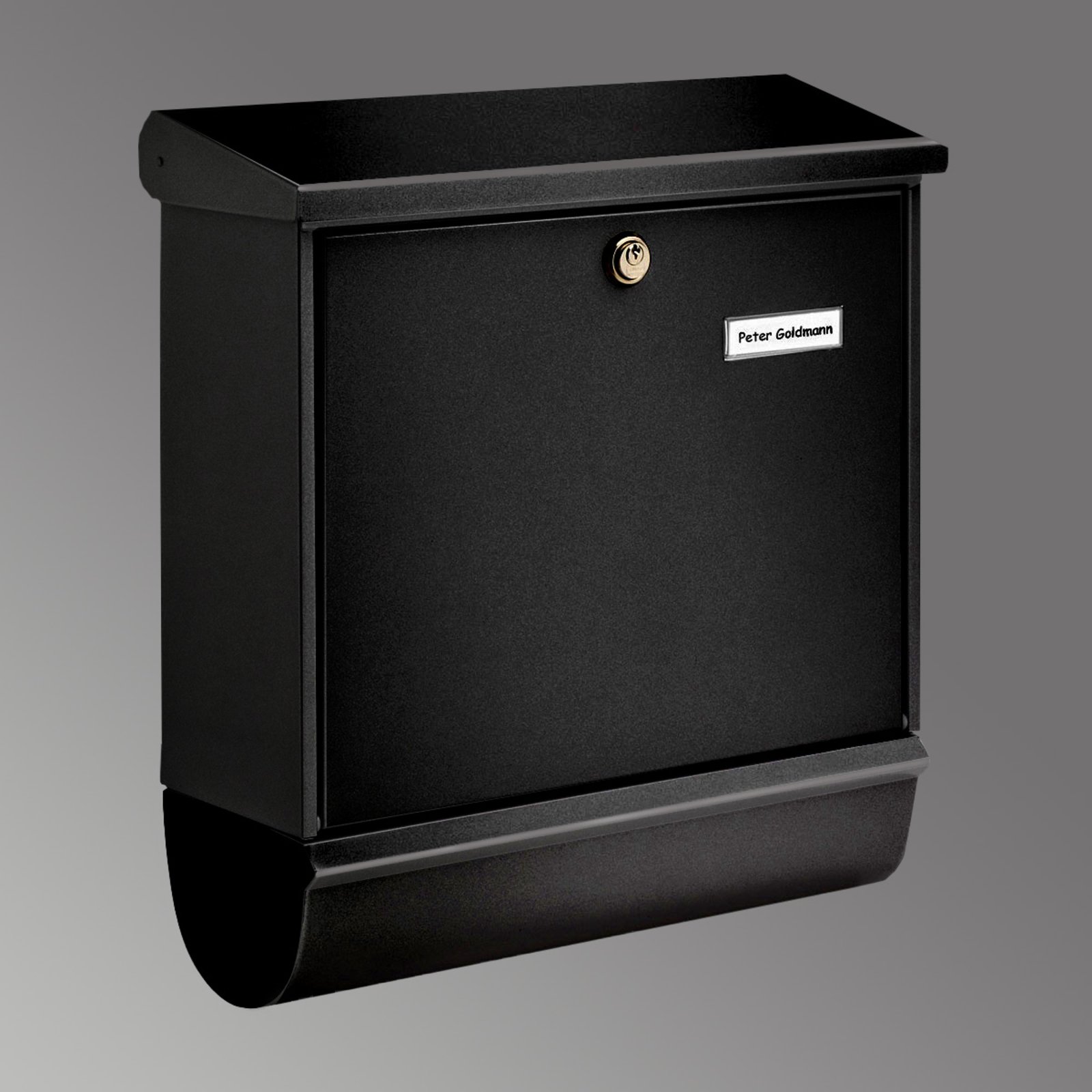 Briefkasten COMFORT-SET mit Zeitungsrolle
