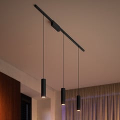 Philips Hue Perifo sáv, 3 LED-es függő lámpatest, fekete
