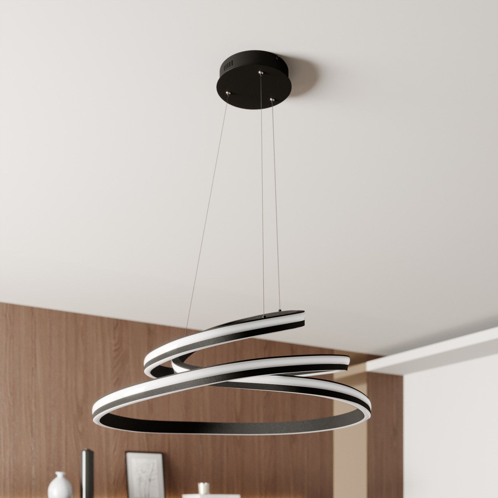 Lucande Emlyn LED hanglamp, 80 cm