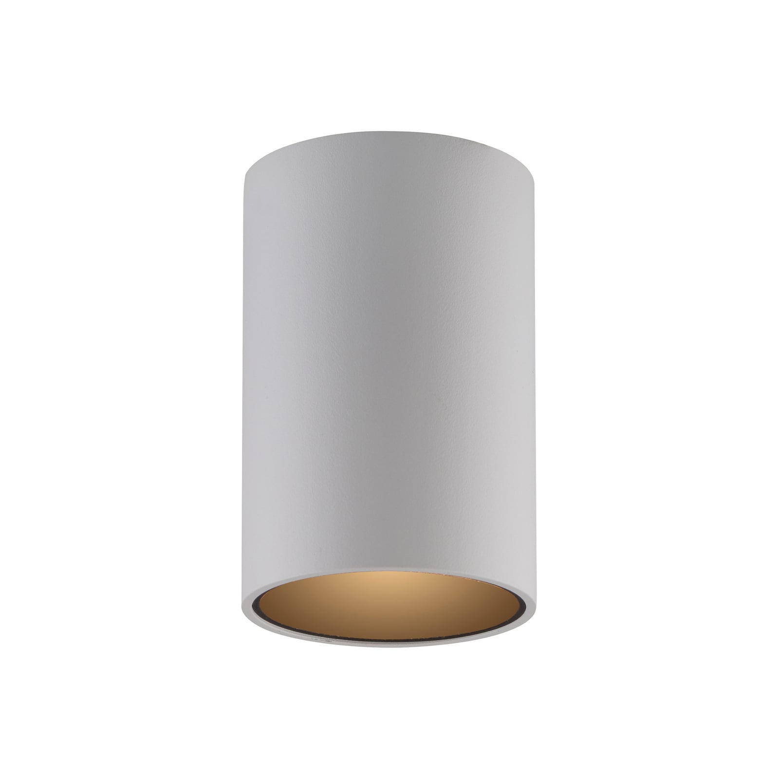 Point LED-Bad-Deckenlampe, weiß, Ø 6 cm, Metall, IP44 - PURE