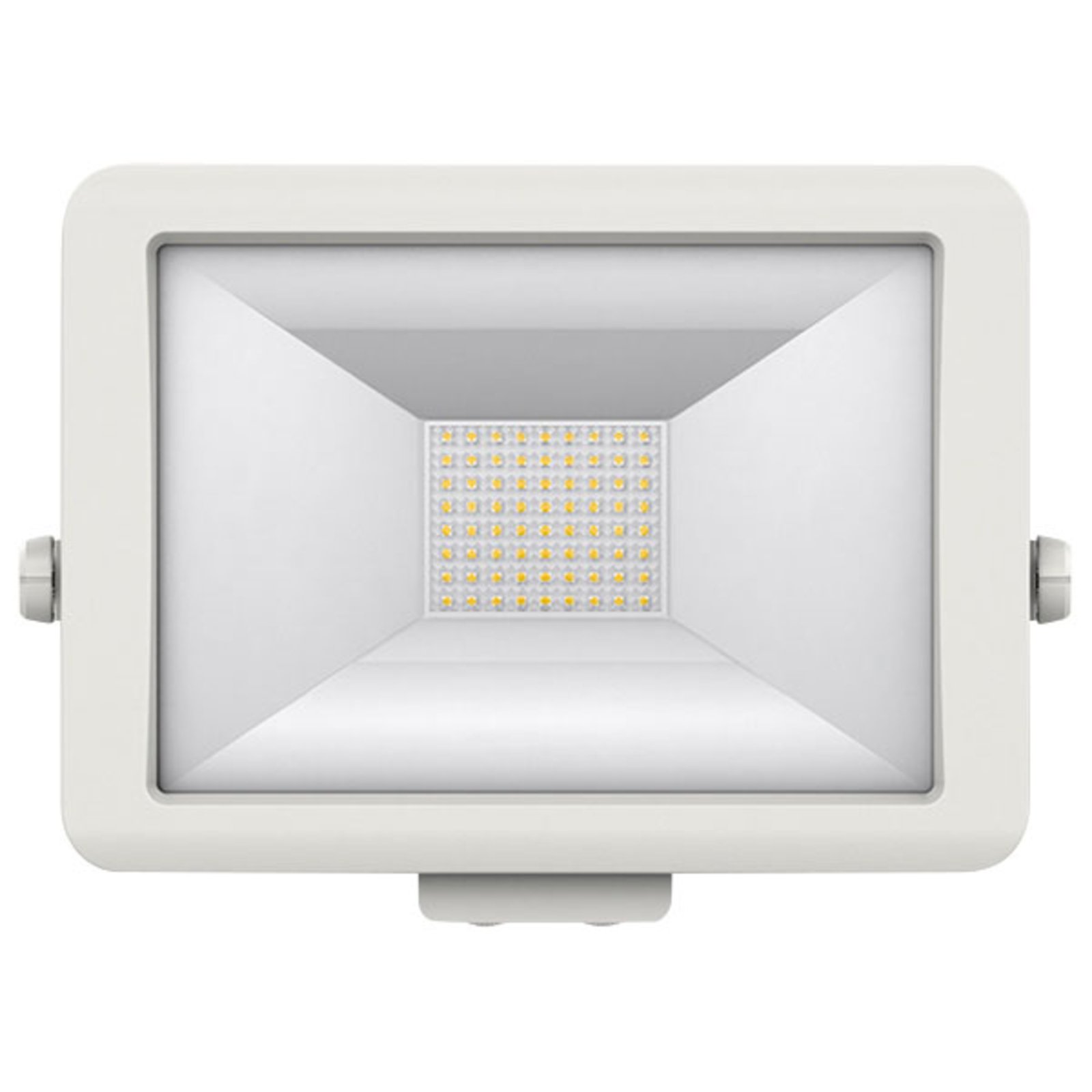 Theben theLeda B50L LED outdoor spotlight, white