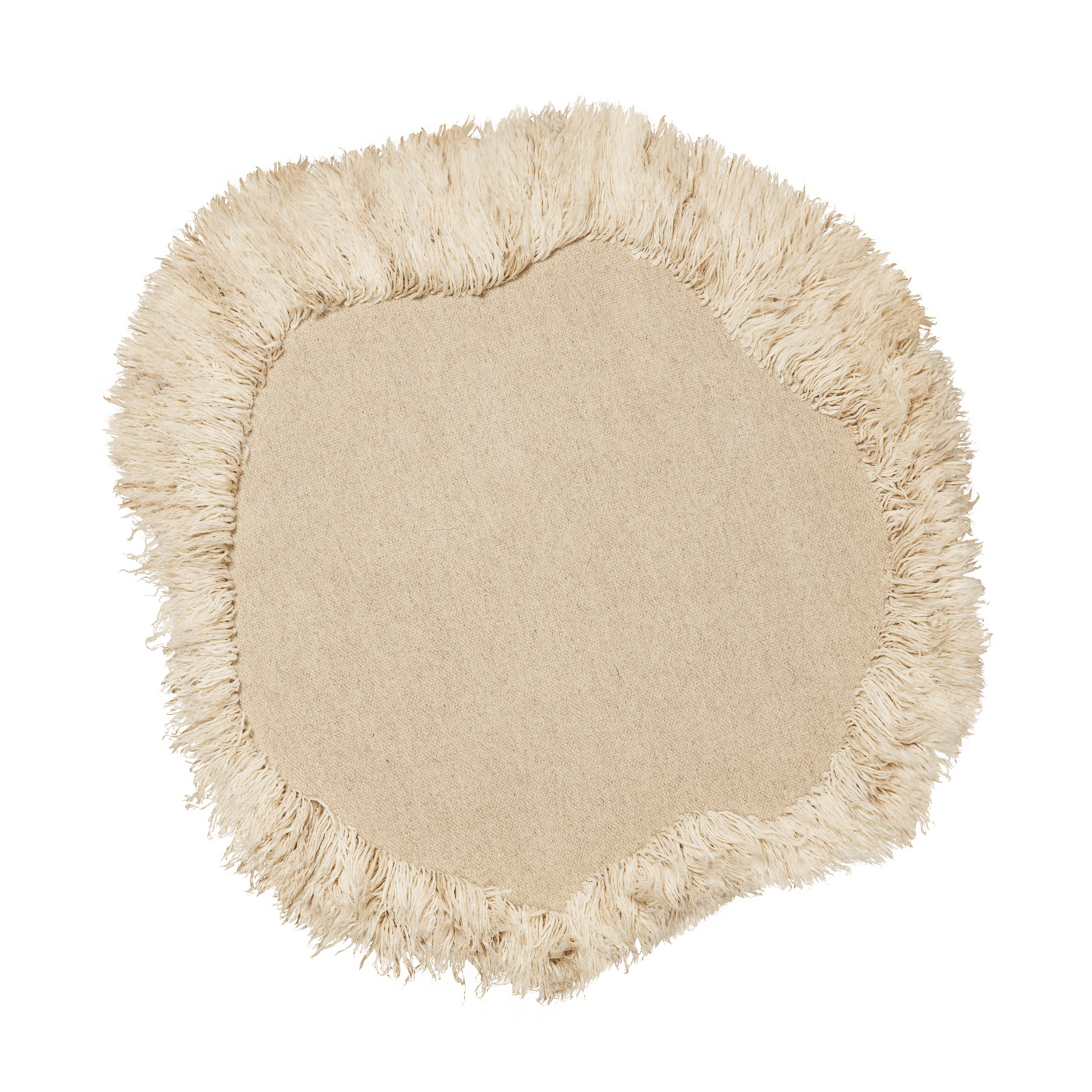 Alfombra Norte, lana, Ø 120 cm - ferm LIVING