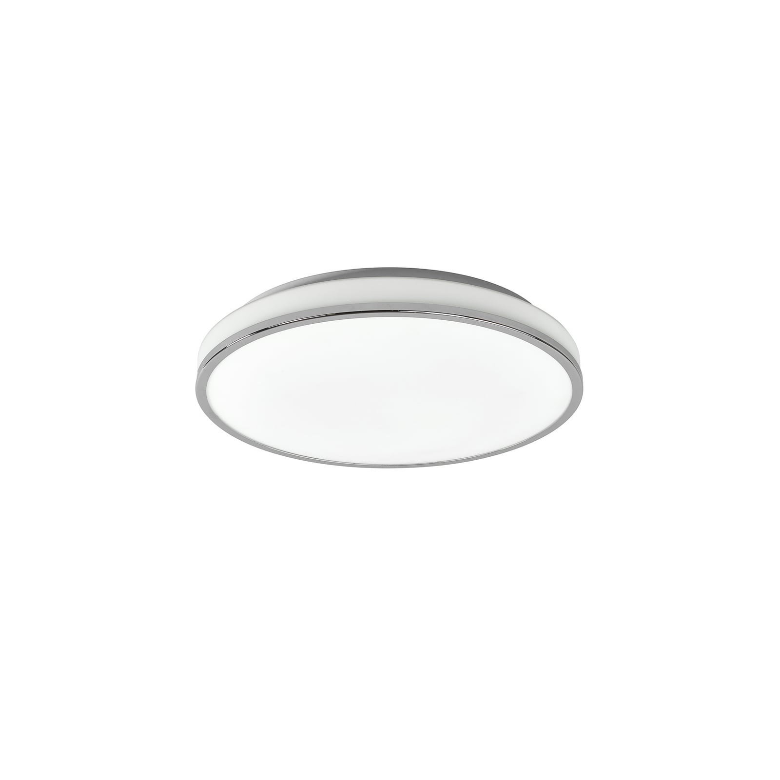 Lindby LED-Deckenleuchte Lyss, Ø 40 cm, chromfarben, IP44 Lindby LED-Deckenleuchte Lyss, Ø 40 cm, chromfarben, IP44