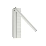 Bover LED-vägglampa Arid A/02 vit, aluminium, 2 700 K