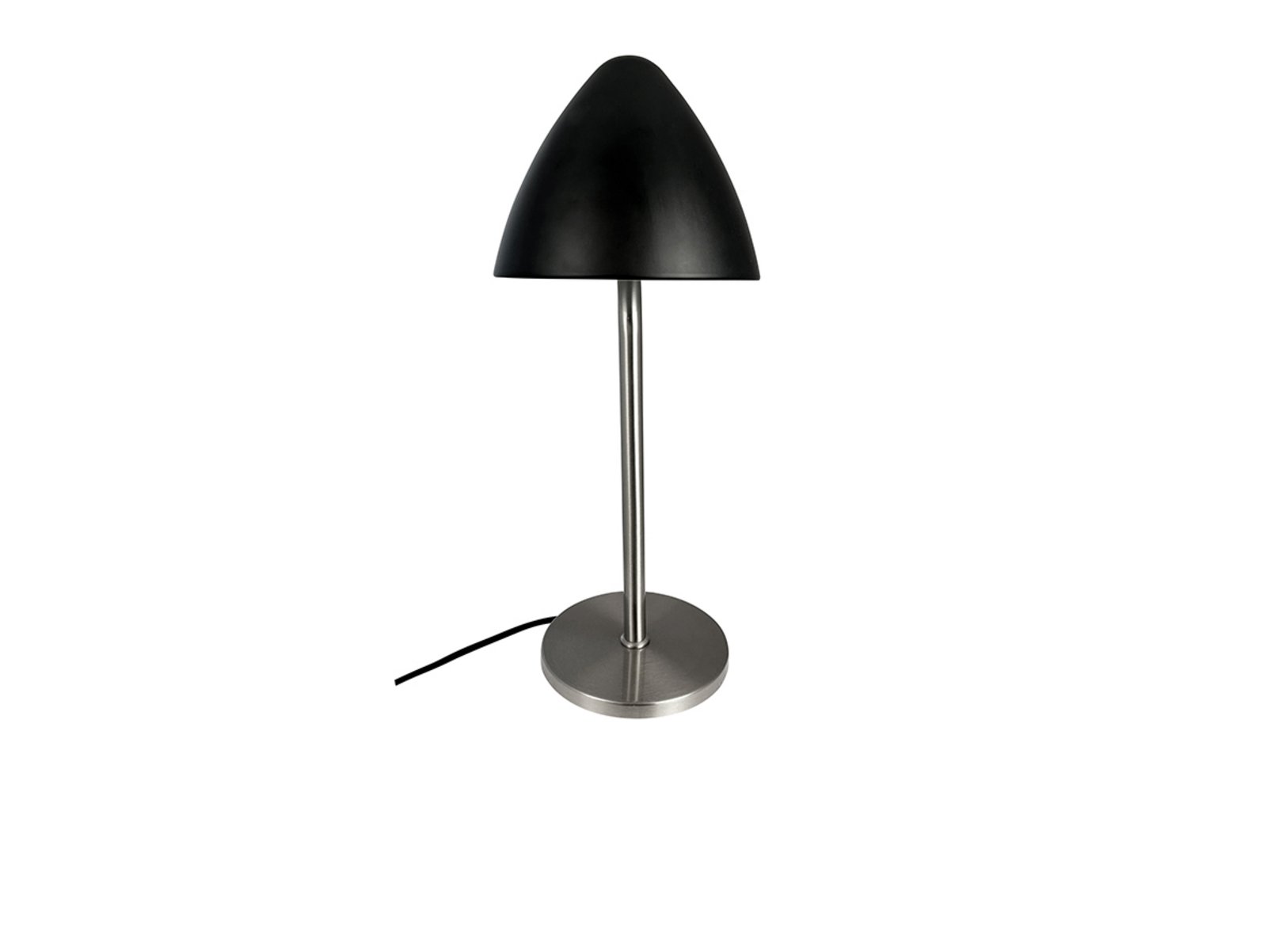 Oulu Asztali Lámpa Black/Brushed Steel - DybergLarsen