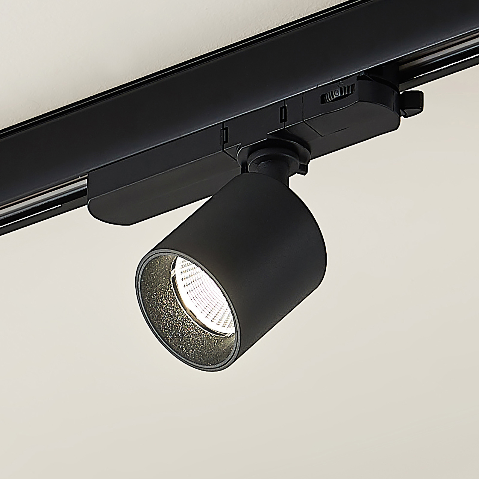 Arcchio Candra LED track spotlight, black