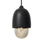 Terho S/M/L pendant light black/smoke