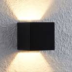 Lindby Quaso aplique LED, hormigón negro