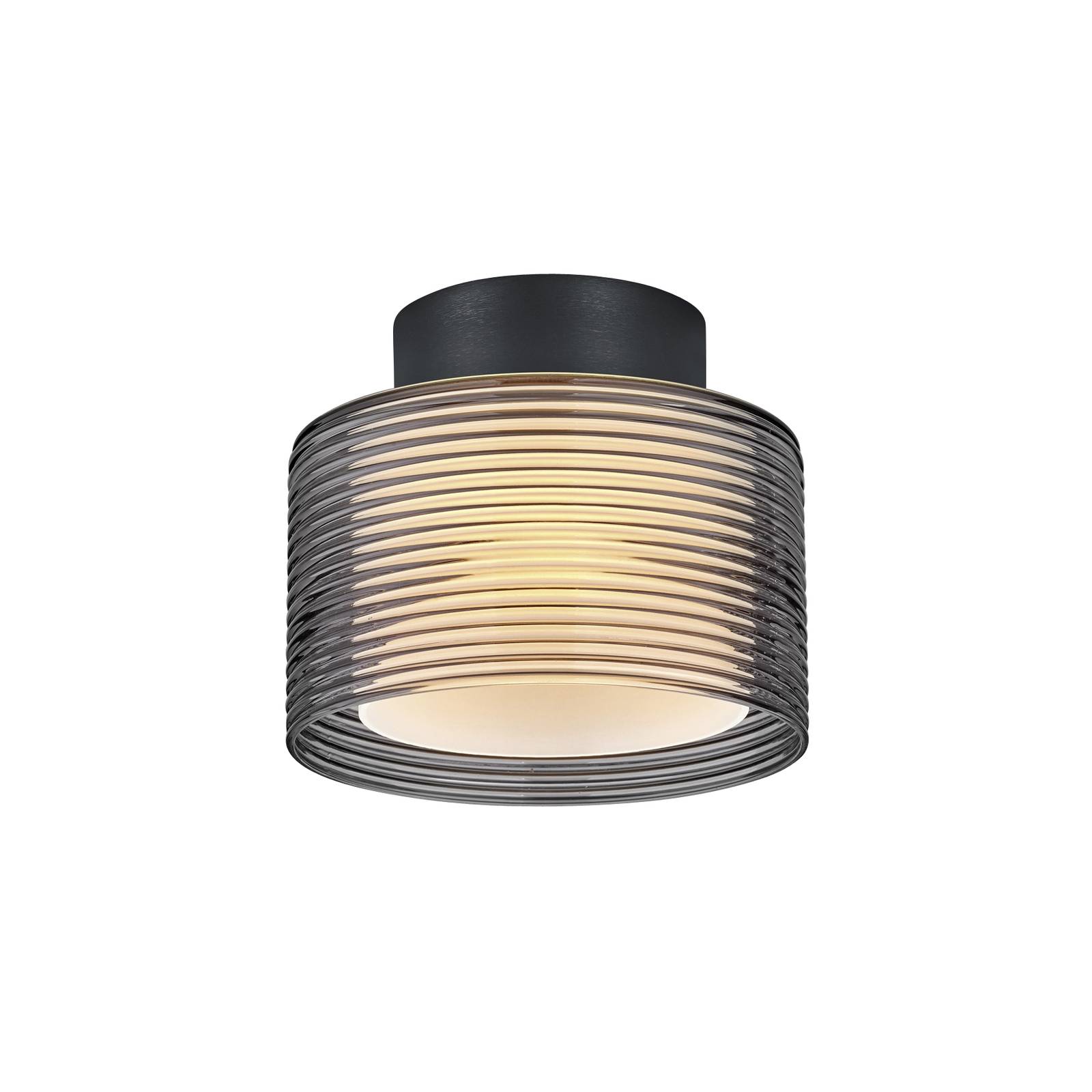 Bankamp LED Ceiling Light - Living / Dining Room - dimmable - Modern - Black
