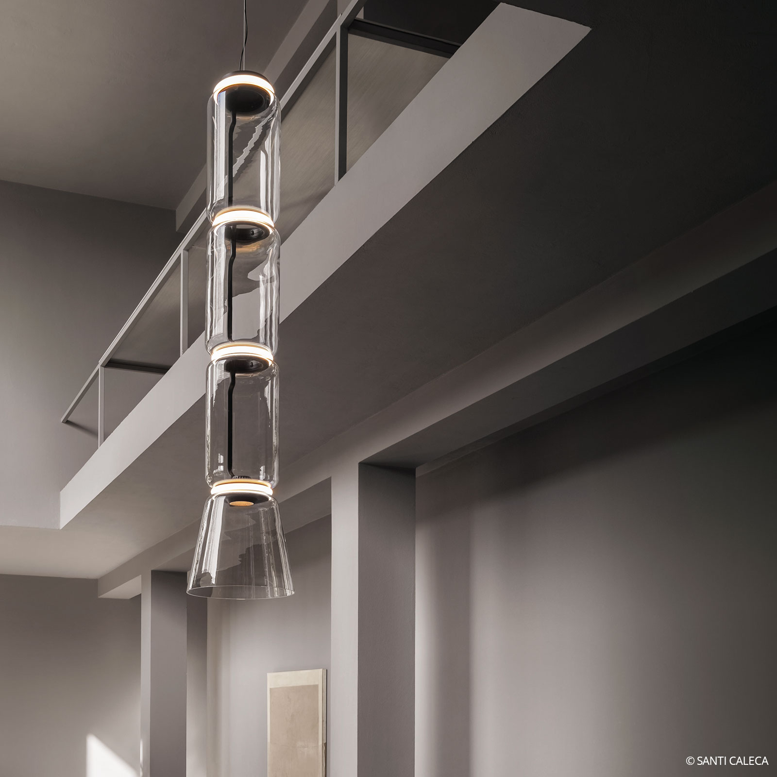 FLOS Noctambule Hängelampe Low Cylinder & Cone