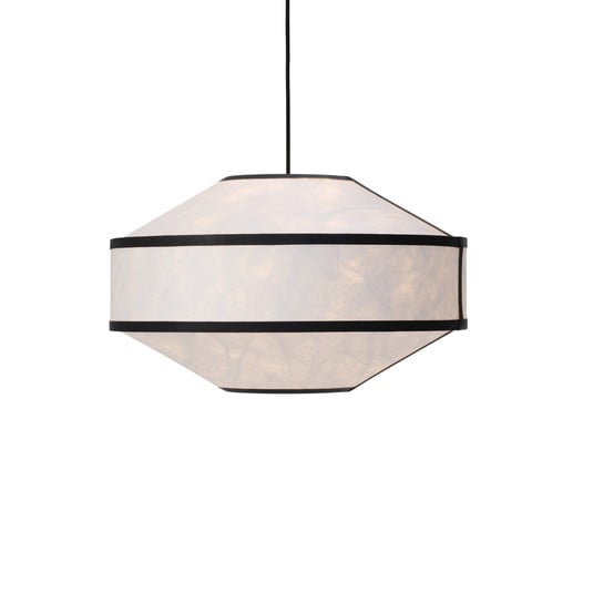 Kite 1B Hanglamp Ø55 Wit/Zwart - New Works