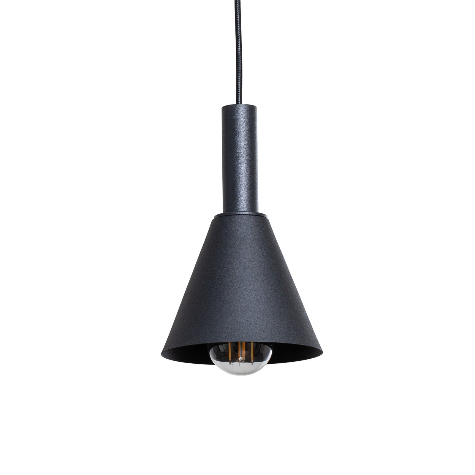 Rippvalgusti Norte, must/kuldne teras, pikkus 114 cm, 4-valgusti