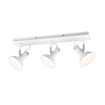 Roxie swivelling 3-bulb downlight