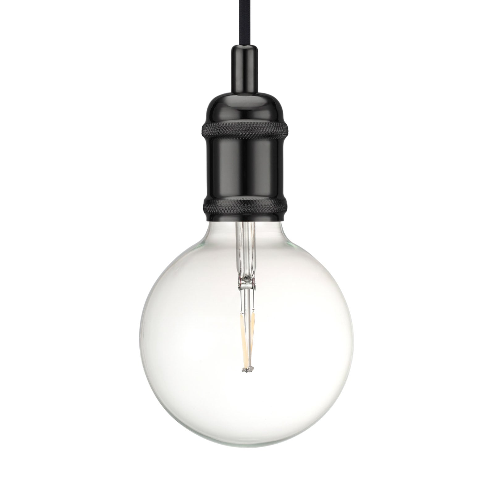 Avra minimalistisk hengelampe i svart - Nordlux