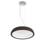 Stilnovo Reflexio LED hanglamp, Ø46cm, bruin